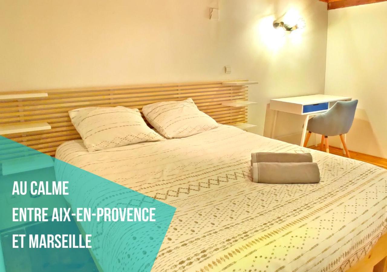 Entre Aix Et Marseille - Petite Maison A Auriol Zewnętrze zdjęcie
